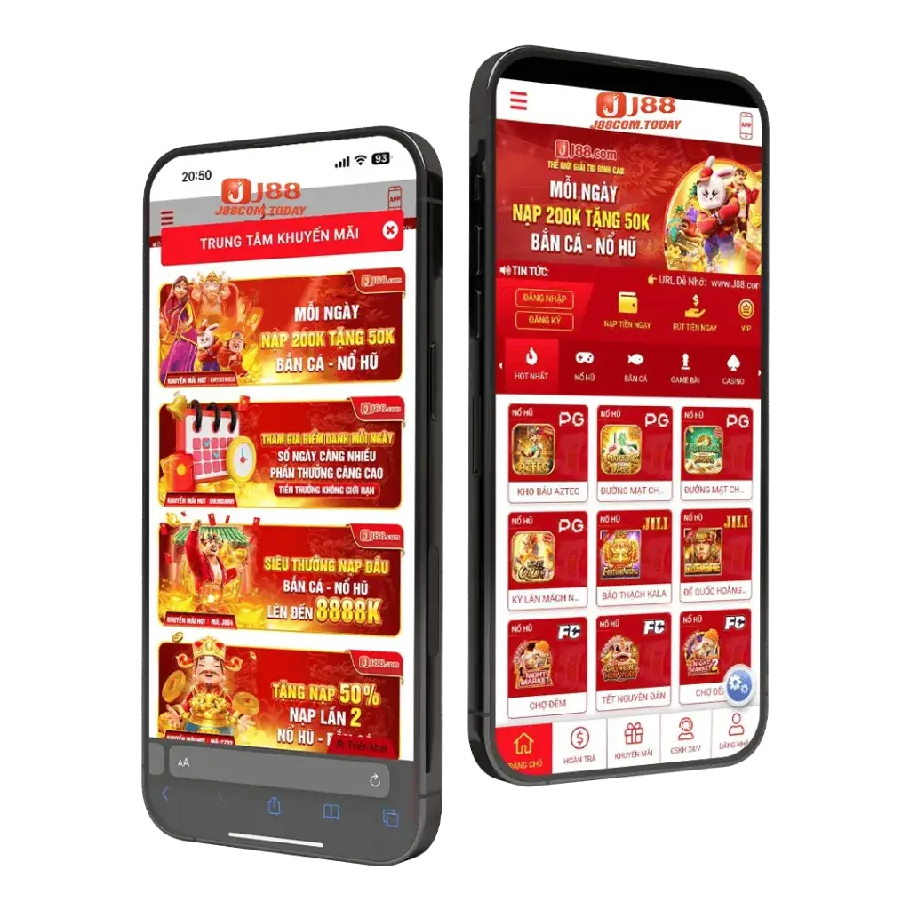 Giao diện ứng dụng slot game SC882 trên điện thoại di động
