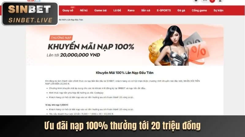 Hoàn trả casino SC882